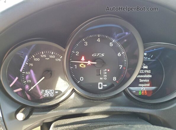 WP1AF2A50PLB57835 2023 PORSCHE MACAN Red ხელსაწყოთა პანელის ხედი