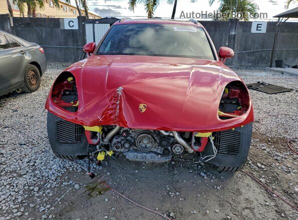 WP1AF2A50PLB57835 2023 PORSCHE MACAN Red წინა ხედი