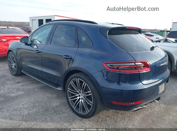 WP1AF2A51GLB93811 2016 PORSCHE MACAN Blue უკანა მარცხენა