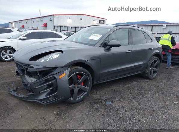 WP1AF2A54GLB91714 2016 PORSCHE MACAN Gray Առջևի ձախ երեք քառորդ տեսարան