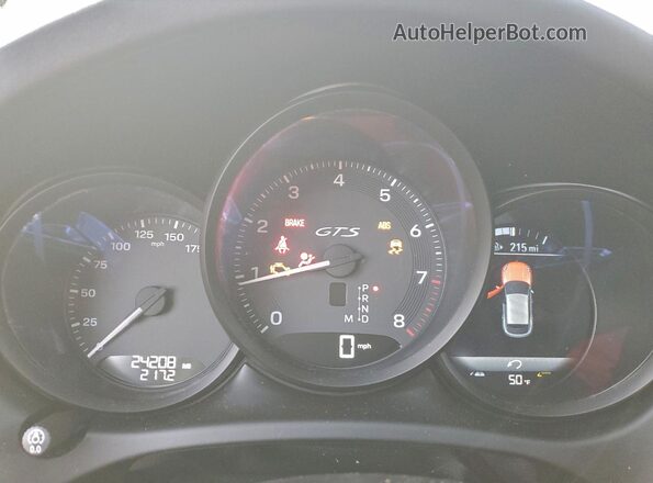 WP1AF2A55PLB56728 2023 PORSCHE MACAN Black Vista del cuadro de instrumentos