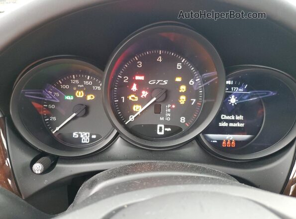 WP1AF2A55PLB58060 2023 PORSCHE MACAN Black Սարքավորումների վահանակի տեսք