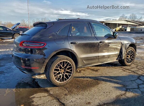 WP1AF2A58GLB95345 2016 PORSCHE MACAN Black Задня права чверть