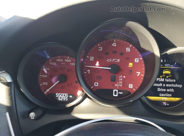 WP1AG2A52MLB53276 2021 PORSCHE MACAN Silver Instrument cluster view