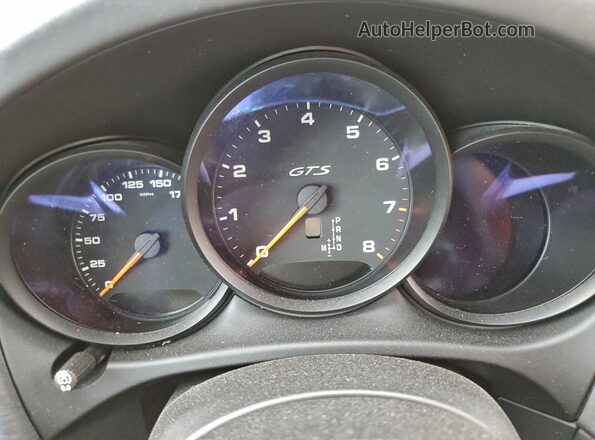 WP1AG2A58MLB52116 2021 PORSCHE MACAN Charcoal Вид щитка приладів