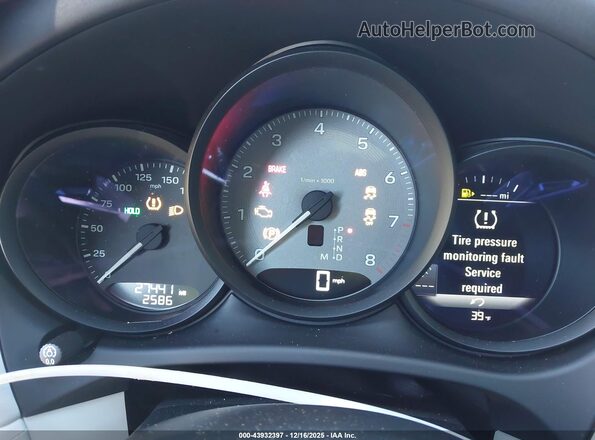 WP1AG2A58NLB21997 2022 PORSCHE MACAN Черный Вид задних сидений
