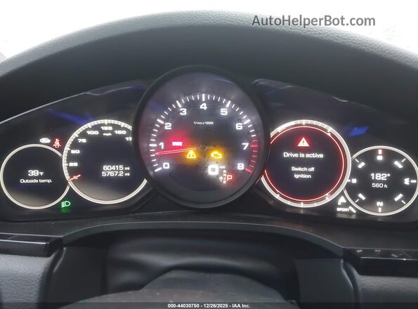 WP1BA2AY1MDA40719 2021 PORSCHE CAYENNE Black Հետևի նստատեղերի տեսք