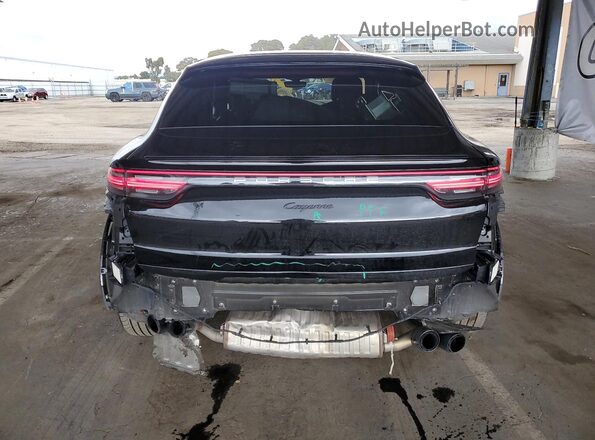 WP1BA2AY1NDA48742 2022 PORSCHE CAYENNE Black უკანა ხედი