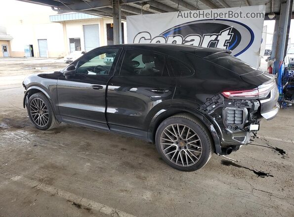 WP1BA2AY1NDA48742 2022 PORSCHE CAYENNE Black უკანა მარცხენა