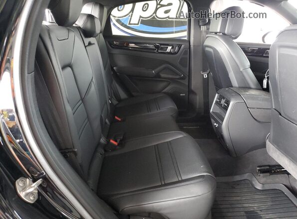 WP1BA2AY1NDA48742 2022 PORSCHE CAYENNE Black უკანა სავარძლების ხედი