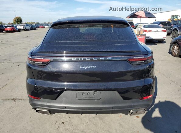 WP1BA2AY2MDA41040 2021 PORSCHE CAYENNE Черный Вид сзади
