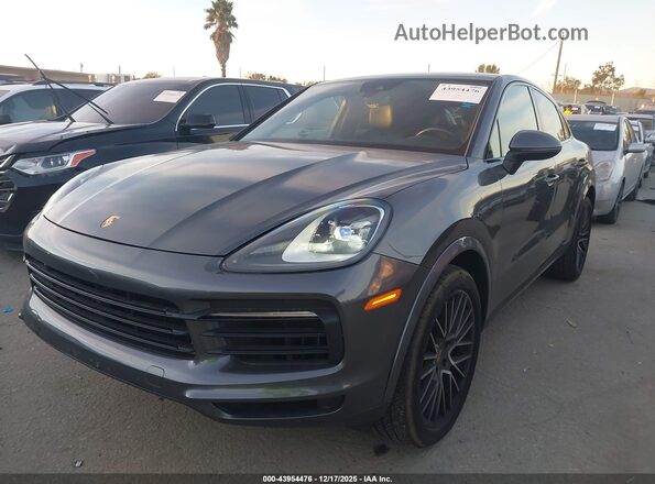 WP1BA2AY3LDA47394 2020 PORSCHE CAYENNE Gray წინა მარცხენა ხედი სამი მეოთხედიდან