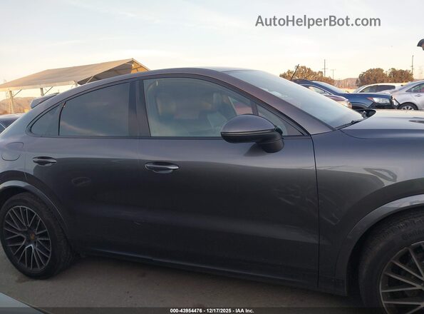 WP1BA2AY3LDA47394 2020 PORSCHE CAYENNE Gray უკანა სალონის ხედი