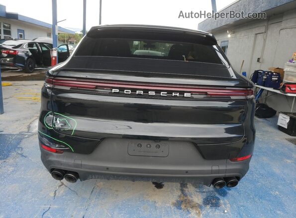 WP1BA2AY3SDA29198 2025 PORSCHE CAYENNE Black Widok z tyłu