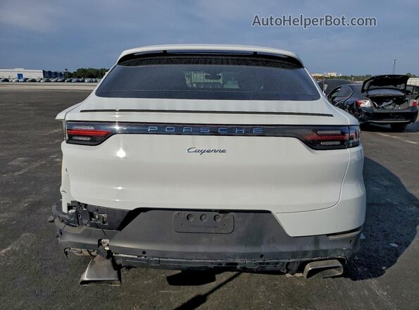 WP1BA2AY6NDA48543 2022 PORSCHE CAYENNE White Вид ззаду