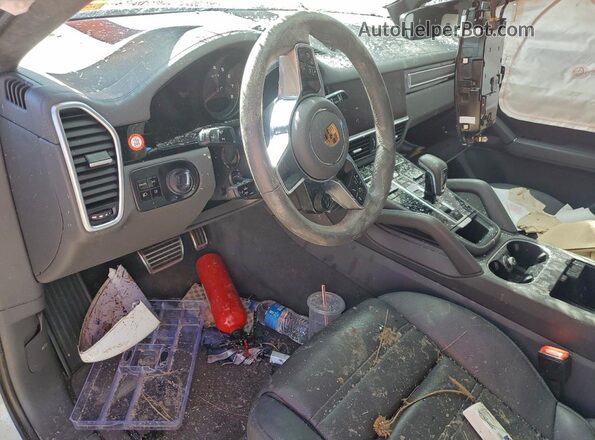WP1BG2AY6MDA49558 2021 PORSCHE CAYENNE Белый Вид панели приборов