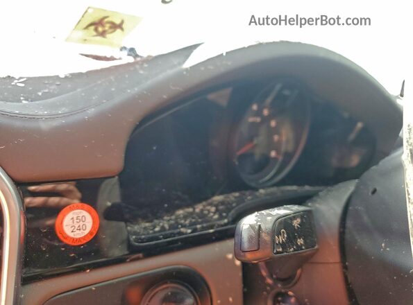 WP1BG2AY6MDA49558 2021 PORSCHE CAYENNE Белый Вид щитка приборов