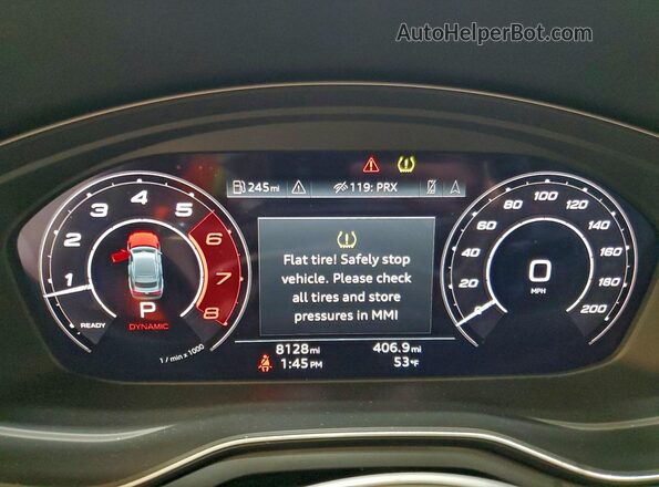 WUAAWCF54RA900465 2024 AUDI RS5 Blue Vista del cuadro de instrumentos
