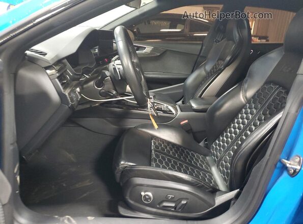 WUAAWCF59MA903144 2021 AUDI RS5 Blue Вид салону спереду