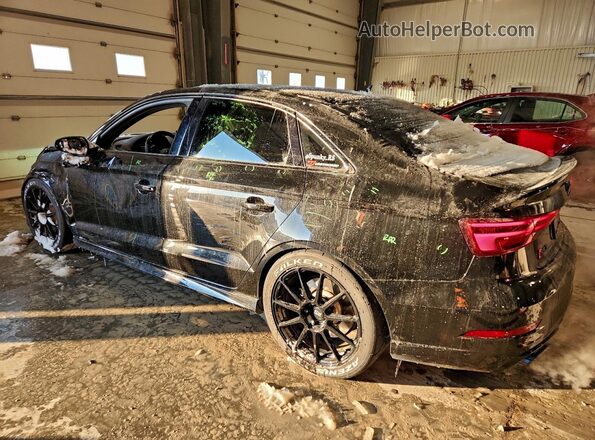 WUABWGFF1J1900481 2018 AUDI RS3 Black უკანა მარცხენა
