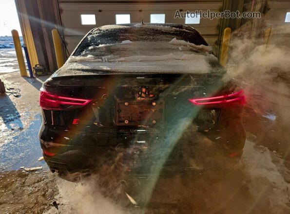 WUABWGFF1J1900481 2018 AUDI RS3 Black უკანა ხედი