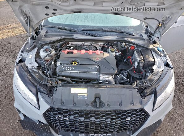 WUACSAFV2J1902826 2018 AUDI TT Silver Rear interior view
