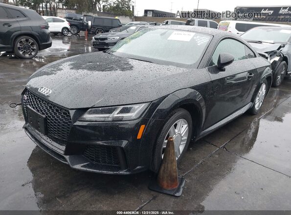 WUACSAFVXJ1900144 2018 AUDI TT Black წინა მარცხენა ხედი სამი მეოთხედიდან