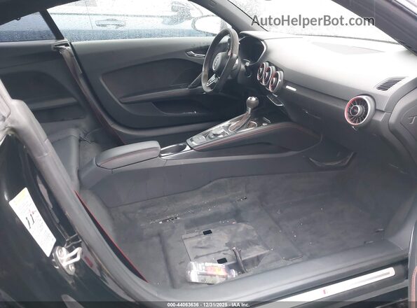 WUACSAFVXJ1900144 2018 AUDI TT Black წინა სალონის ხედი
