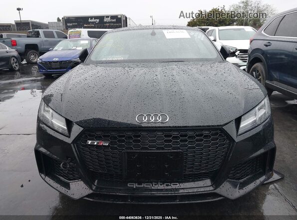 WUACSAFVXJ1900144 2018 AUDI TT Black უკანა სალონის ხედი