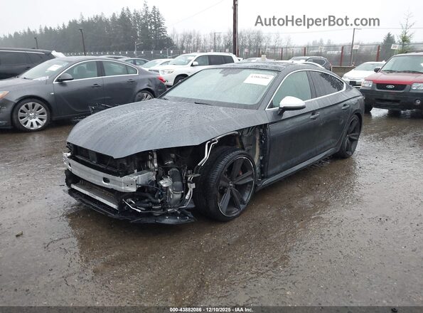 WUACWCF5XKA903742 2019 AUDI RS5 Gray Առջևի ձախ երեք քառորդ տեսարան