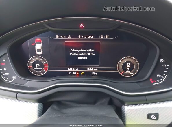 WUACWCF5XKA903742 2019 AUDI RS5 Gray Հետևի նստատեղերի տեսք