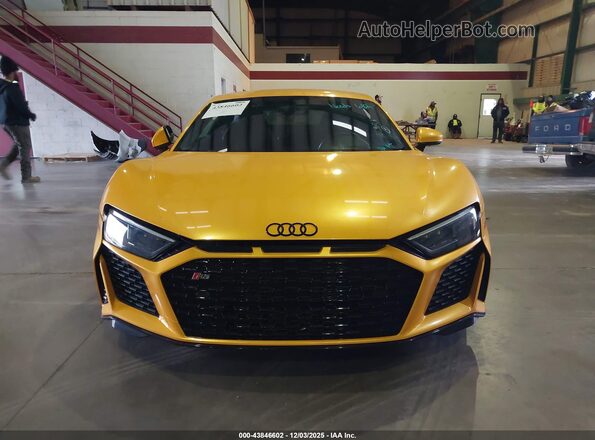 WUAEEAFX7L7900930 2020 AUDI R8 Orange Widok zestawu wskaźników