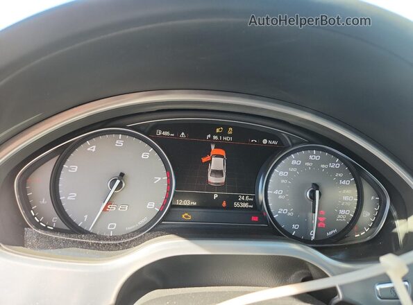 WUAJ5AFDXGN900412 2016 AUDI S8 Gray 