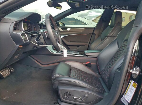 WUAPCAF28MN902282 2021 AUDI RS7 Black Вид салону спереду