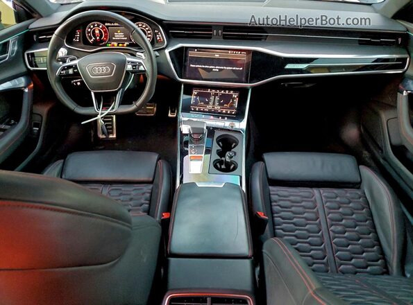 WUAPCAF28MN902282 2021 AUDI RS7 Black Вид панелі приладів