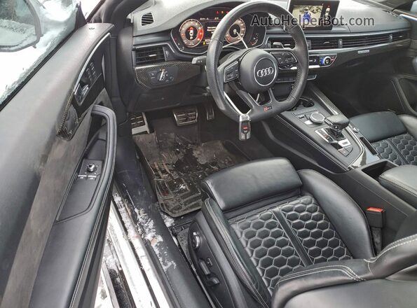 WUAPWAF50JA903074 2018 AUDI RS5 White Dashboard view