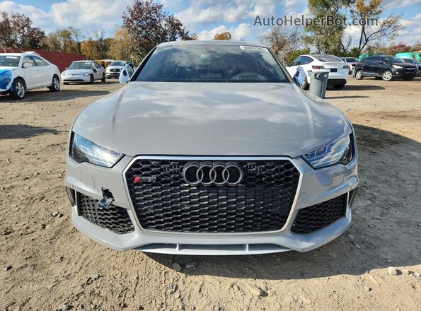 WUAWAAFC7HN900040 2017 AUDI RS7 Gray Вид спереду
