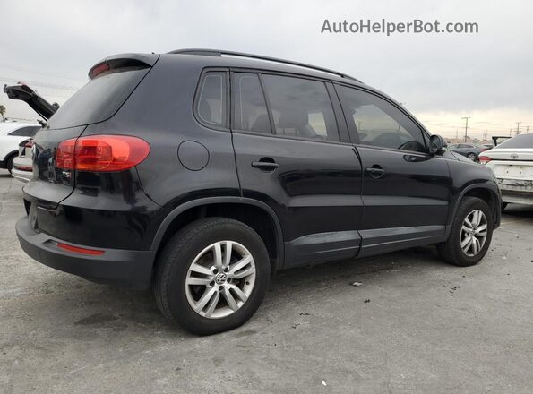 WVGAV7AX4GW519405 2016 VOLKSWAGEN TIGUAN Черный Задняя правая четверть