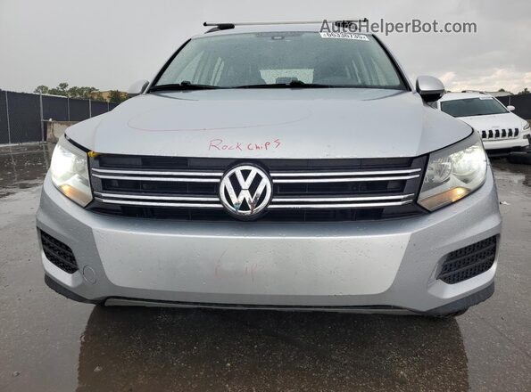 WVGAV7AX4HK039020 2017 VOLKSWAGEN TIGUAN Silver Vista frontal