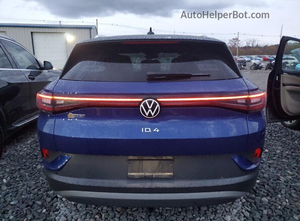 WVGDMPE21MP020730 2021 VOLKSWAGEN ID.4 Blue უკანა ხედი