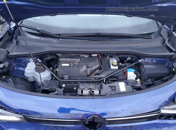 WVGDMPE21MP020730 2021 VOLKSWAGEN ID.4 Blue ძრავის განყოფილების ხედი
