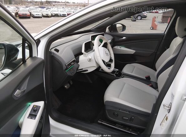 WVGDMPE23MP022706 2021 VOLKSWAGEN ID.4 White Սալոնի դիմացի տեսք