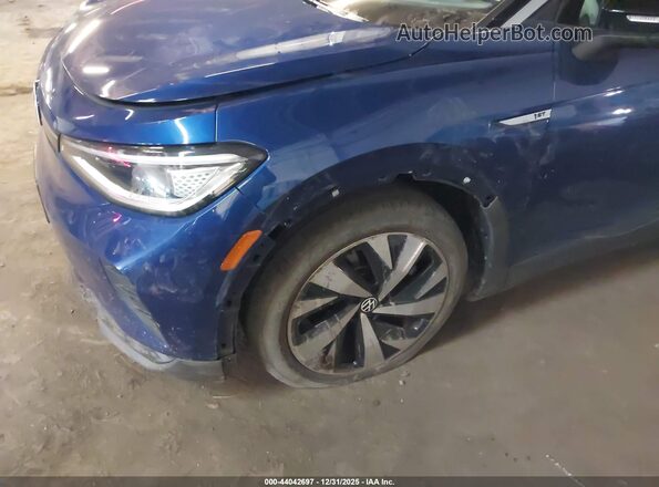WVGDMPE26MP023199 2021 VOLKSWAGEN ID.4 Blue Front view