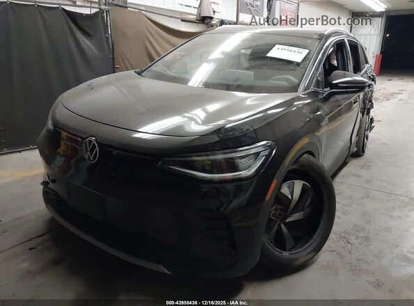 WVGDMPE2XMP011878 2021 VOLKSWAGEN ID.4 Black წინა მარცხენა ხედი სამი მეოთხედიდან