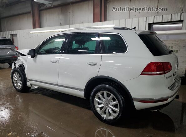 WVGEF7BP6HD006358 2017 VOLKSWAGEN TOUAREG White Tył lewy