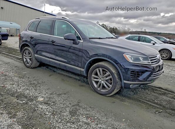 WVGEF9BP2GD012331 2016 VOLKSWAGEN TOUAREG Black Առջևի աջ
