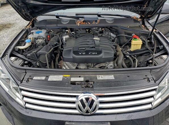 WVGEF9BP2GD012331 2016 VOLKSWAGEN TOUAREG Black Շարժիչի բաժամունքի տեսք