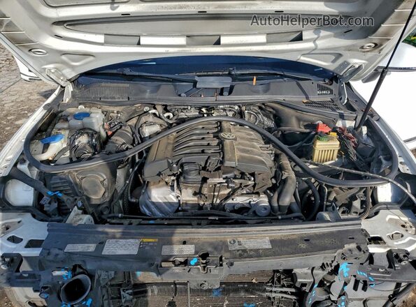 WVGEF9BP9GD003254 2016 VOLKSWAGEN TOUAREG White Vista del compartimento del motor