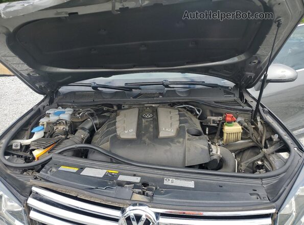 WVGEP9BPXGD002689 2016 VOLKSWAGEN TOUAREG Gray Շարժիչի բաժամունքի տեսք