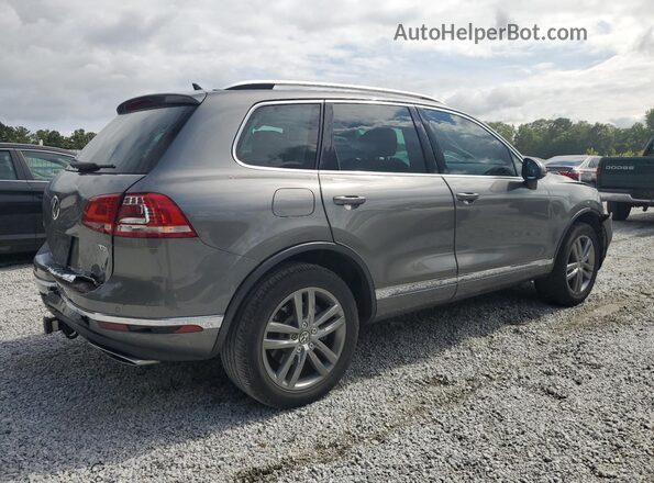 WVGEP9BPXGD002689 2016 VOLKSWAGEN TOUAREG Gray Հետևի աջ